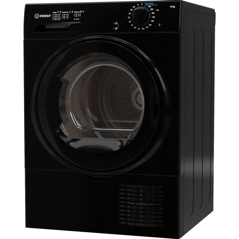 Indesit I2 D81B UK Tumble Dryer - Black