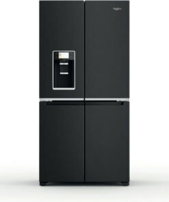 Whirlpool W Collection WQ9I FO1BX UK Fridge Freezer - Black Steel