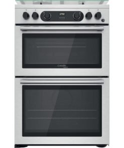 Hotpoint CD67G0CCXUK Freestanding Gas Cooker - Double Oven