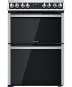 Hotpoint electric freestanding double cooker: 60cm