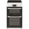 Hotpoint HD5V93CCW/UK Electric Freestanding Double Cooker - White