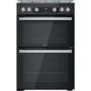 Hotpoint HDM67G0C2CB/UK Double Gas Cooker - Black