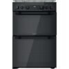 Hotpoint HDM67G0CCB/UK Double Cooker - Black