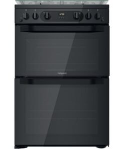 Hotpoint HDM67G0CCB/UK Double Cooker - Black