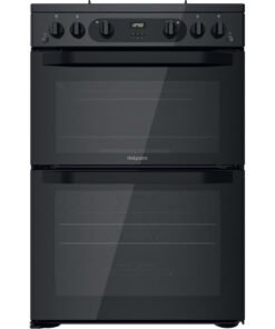 Hotpoint HDM67G0CMB/UK Double Cooker - Black