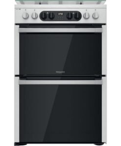 Hotpoint HDM67G8C2CX/UK Double Cooker - Inox
