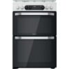 Hotpoint HDM67G9C2CW/UK Double Dual Fuel Cooker - White