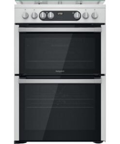 Hotpoint HDM67G9C2CX/U Electric Dual Fuel Cooker Double Cooker - Inox