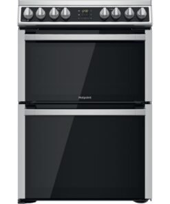 Hotpoint HDM67V8D2CX/UK Electric Double Cooker - Inox