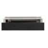 Hotpoint WD 914 NB Warming Drawer Black Glass