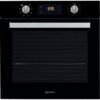 Indesit Aria IFW 6340 BL UK Electric Single Built-in Oven in Black