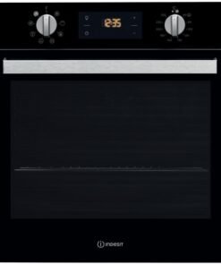 Indesit Aria IFW 6340 BL UK Electric Single Built-in Oven in Black