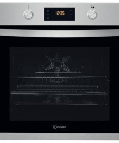Indesit Aria KFW 3841 JH IX UK Electric Single Built-in Oven in Stainless Steel