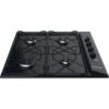 Indesit Aria PAA 642 IBK Gas Hob in Black