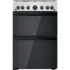 Indesit ID67G0MCXUK Gas Double Cooker