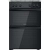 Indesit ID67G0MMB/UK Double Cooker - Black
