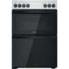 Indesit ID67V9HCCX/UK Double Cooker - Inox