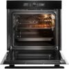 Whirlpool built in electric oven: in Stainless Steel, self cleaning - W7 OM4 4S1 P