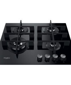 Whirlpool W Collection GOWL 628/NB Hob 4 Burners 60cm - Black