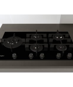 Whirlpool W Collection GOWL 958/NB Gas Hob 5 Burners 90cm - Black