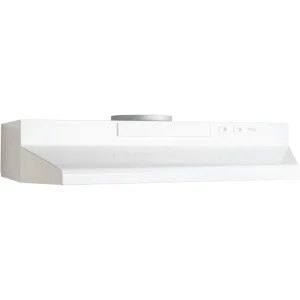 Broan-NuTone 30-Inch 230 CFM Convertible Under Cabinet Range Hood in White (F403011)