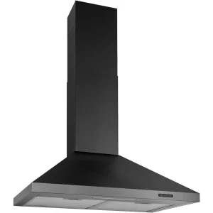 Broan-NuTone 30-inch 460 CFM Pyramidal Chimney Range Hood in Black Stainless Steel (EW4830BLS)