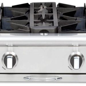 Capital 30-Inch Culinarian Series Rangetop with 4 Open Burners, Cast Iron Grates in Stainless Steel (CGRT304)