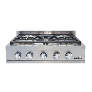 Capital 30-Inch Precision Series Built-In Gas Rangetop with 4 Sealed Burners in Stainless Steel (GRT305)