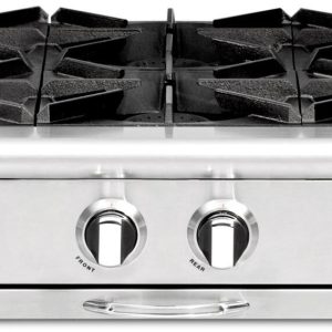 Capital 36" Culinarian Series Rangetop with 6 Open Burners, Optional Grill/Griddle in Stainless Steel (CGRT366)