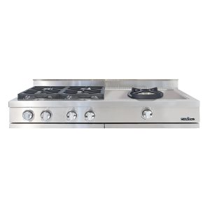 Capital 48" Rangetop with Griddle, 5 Sealed Burners in Stainless Steel (GRT484W)