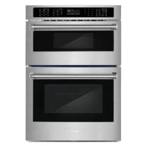 Cosmo 30-Inch Electric Microwave Wall Oven Combination in Stainless Steel (COS-WOMCR302SS)
