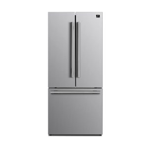Forno 30-Inch French Door Refrigerator with 17.5 Cu. Ft. with Ice Maker in Stainless Steel (FFFFD1974-31SB)