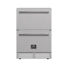 Forno Cosenza 24-Inch 4.69 cu.ft. Built-In Indoor/Outdoor Drawer Freezer with Ice Maker (FDRBI1838-24S)