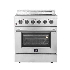 Forno Galiano 30-Inch Electric Range with Convection Oven in Stainless Steel (FFSEL6083-30)