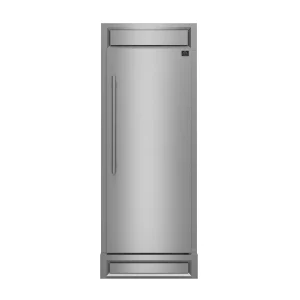Forno Maderno 28-Inch Convertible Built-In Refrigerator/Freezer with 4-Inch Decorative Grille Trim, 13.6 cu.ft., Right Hinge in Stainless Steel (FFFFD