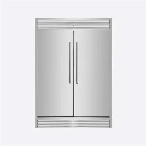 Forno Maderno 60-Inch 27.2 Cu. Ft. Built-In Convertible Refrigerator and Freezer in Stainless Steel with Modern Grille Trim (FFFFD1722-60SG)