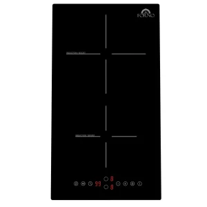 Forno Parco 12-Inch Induction Cooktop, 2 Zones, 3600W, Touch Control, 9 Power Levels & Booster Function (FCTIN0583-12)