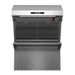 Forno Savona 30-Inch Wall Mount Range Hood with Red Light Warmer, Shelf/Backsplash, and 600 CFM Motor (FRHWM5029-30HB)