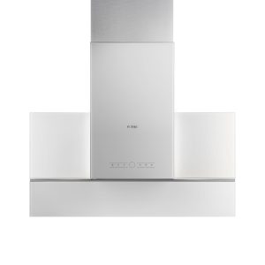 Fotile 42-Inch 1200 CFM Island Hood in Tempered Glass Panel & Stainless Steel Cover (EA06C)