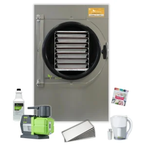 Harvest Right Pharmaceutical Freeze Dryer with Premier Pump in Stainless Steel, Medium (HRFDMPH)