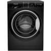 Hotpoint NSWM 743U BS UK N Washing Machine - Black