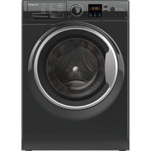 Hotpoint NSWR 843C BS UK N Washing Machine - Black