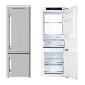 ILVE 24-Inch Built-In Bottom Freezer Refrigerator with 8.6 cu. ft. Capacity, Automatic Ice Maker in Panel Ready (URBM22SIWPRY)