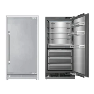 ILVE 36-Inch Refrigerator Column with Internal Water Dispenser in Panel Ready (URFC36SNWPRY)