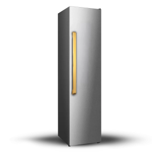 Induction Hardware 24-Inch Refrigerator Built-In Column with Water Dispenser - VEGA Edition (RFC-24-SS-VEGA)