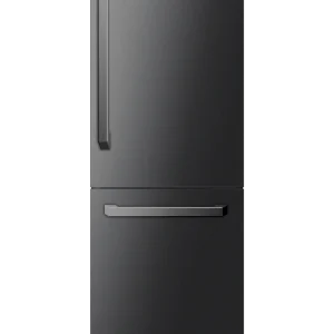 Induction Hardware 30-Inch Built-In Refrigerator and Freezer, Ice-Maker and Water Dispenser - Black Stainless (RF-30-BS)
