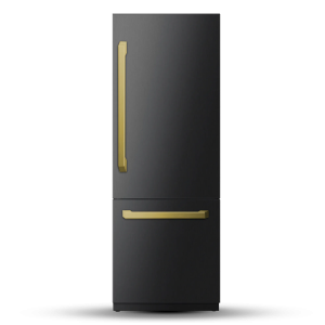 Induction Hardware 30-Inch Built-In Refrigerator and Freezer, Ice-Maker and Water Dispenser - ORION Edition (RF-30-BS-ORION)