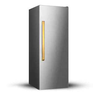 Induction Hardware 30-Inch Refrigerator Built-In Column with Water Dispenser - VEGA Edition (RFC-30-SS-VEGA)