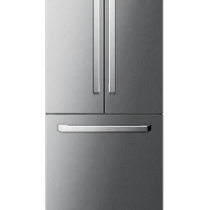 Induction Hardware 36-Inch French Door Built-In Refrigerator and Freezer, Ice-Maker and Water Dispenser - Stainless Steel (RF-FD-36-SS)