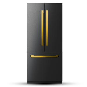 Induction Hardware 36-Inch French Door Built-In Refrigerator and Freezer, Ice-Maker and Water Dispenser - ORION Edition (RF-FD-36-BS-ORION)